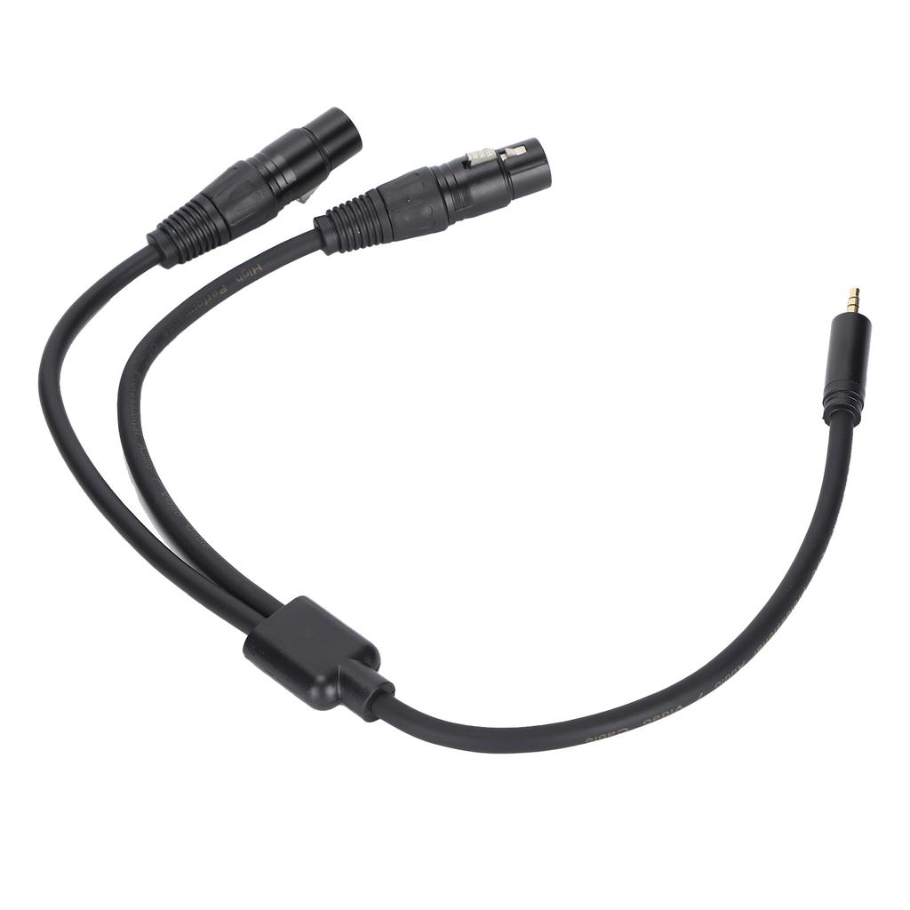 JORINDO Dual XLR Buchse auf 3,5 mm 18 Zoll Stecker Klinkenkabel YSplitter Adapter Patchkabel