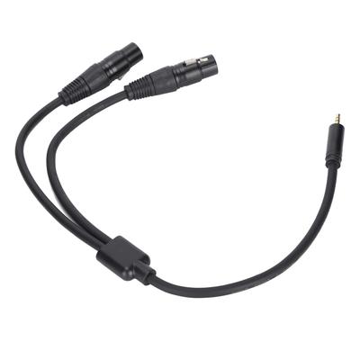JORINDO Dual XLR Buchse auf 3,5 mm 18 Zoll Stecker Klinkenkabel YSplitter Adapter Patchkabel