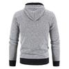 Cardigan  Knitting  Leisure  Hooded Hood