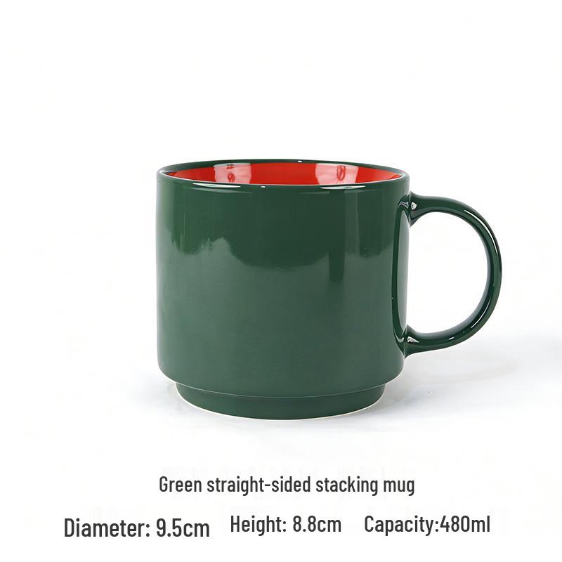 Customized Logo Ceramic Coffee Mugs for Office, Home, or Festivals