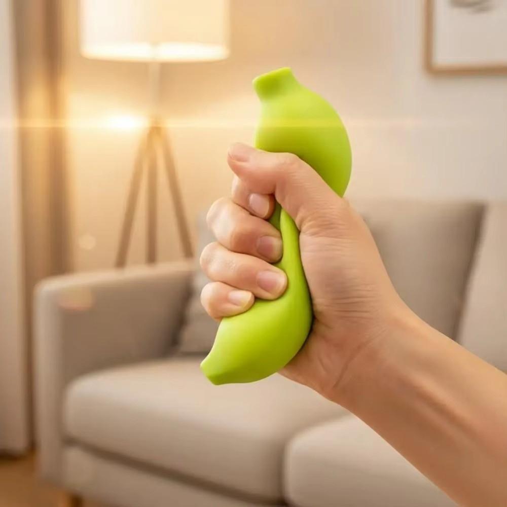 Simulation Banana Squeeze Banana Toys Color Change Fruit Squeeze Toys  for Kids