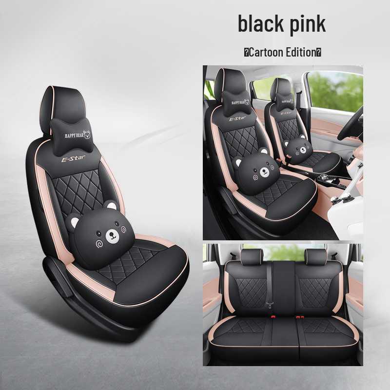 Benbenestar National Edition Full Coverage Colorful Car Seat Cushions and Covers
