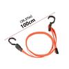 Reflective Bike Luggage Strap Motorcycle Luggage Rope Cord 100cm High Elastic Adjustable Lashing Rope Cargo Fixing Belt