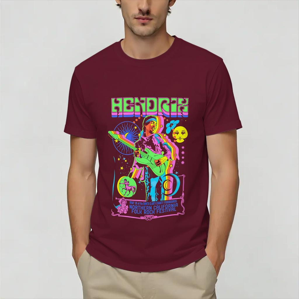 Unisex Jimi Hendrixs T Shirts Cotton Clothing Vintage Short Sleeve Round Neck Tee Shirt 4XL 5XL 6XL TShirts
