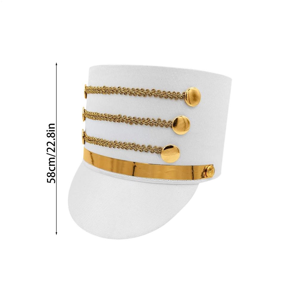 Nutcracker Toy Soldier Hat Soldier Band Major Cosplay Accessory Hat Creative Adults Costume Nutcracker Hat Performance Cosplay