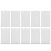 10pcs Acrylic Earring Holder   Ear Studs Jewelry Storage Display Rack Showcase Earrings Display Stand Earring Storage