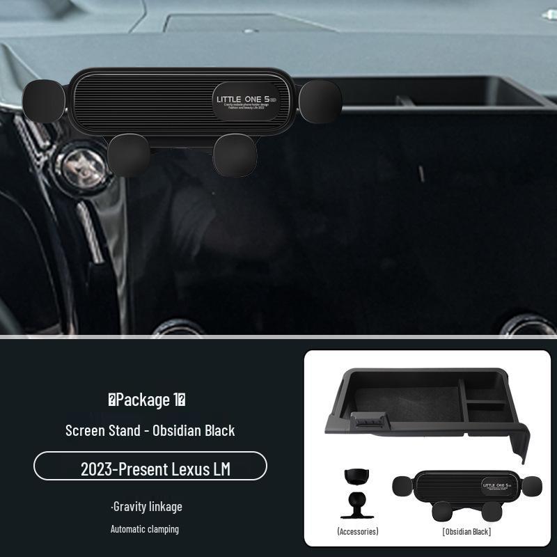 Dedicated Phone Holder with Storage for 2023+ Lexus LM Models