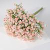 7 Bundles Baby's Breath Artificial Flower Faux Silk Gypsophila Flower Bouquet for Wedding