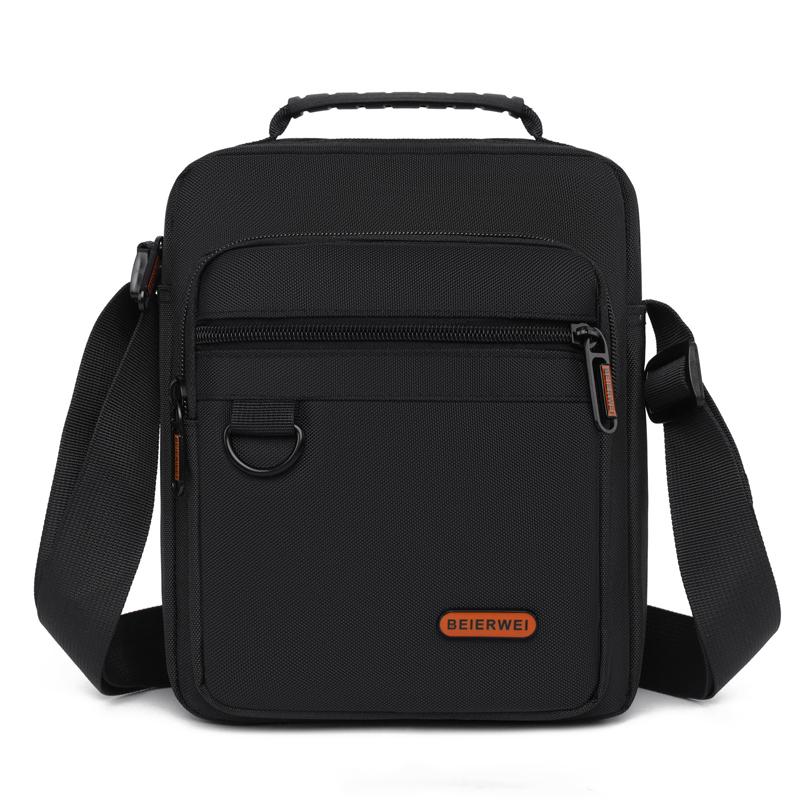 Men's Bag New Oxford Cloth Men's Casual Messenger Bag Multi-layer Business Shoulder Bag Waterproof Wallet Tool Backpack