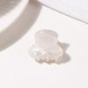 Small Hair Claw Jelly Color Hair Styling Clip Mini Size Updo Shark Hair Claw Versatile Hair Accessory