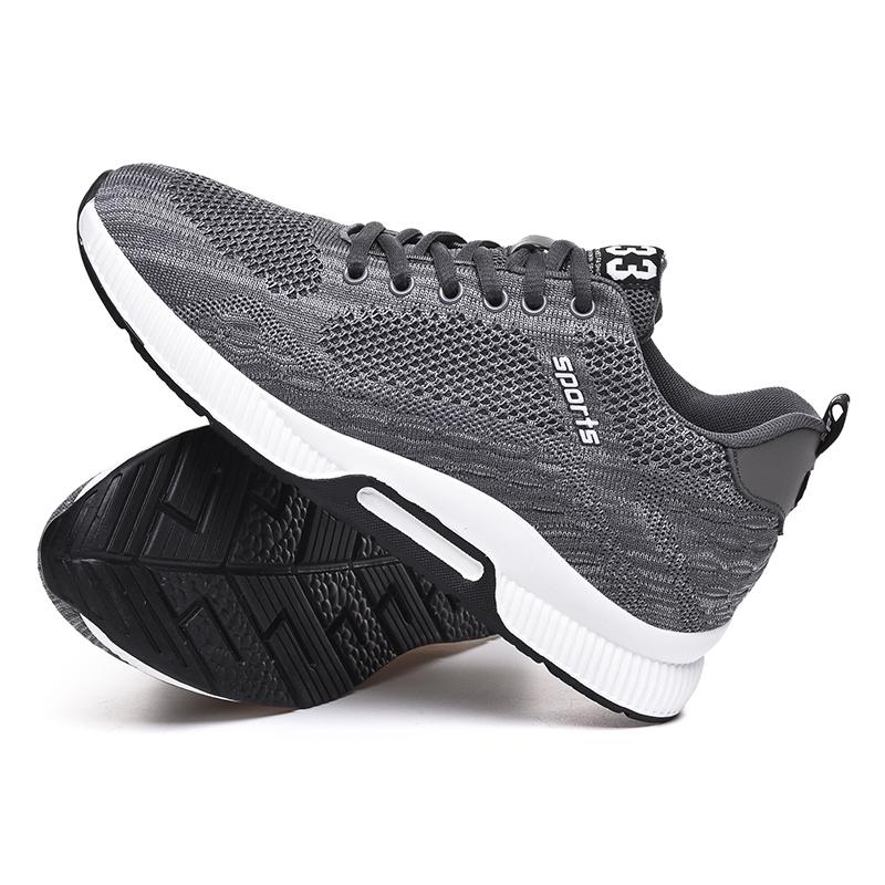 

2025 Men Sneakers Elevator Shoes Hidden Heels Breathable Heightening Shoes for Men Increase Insole6CM Sports Casual Height Shoes 44
