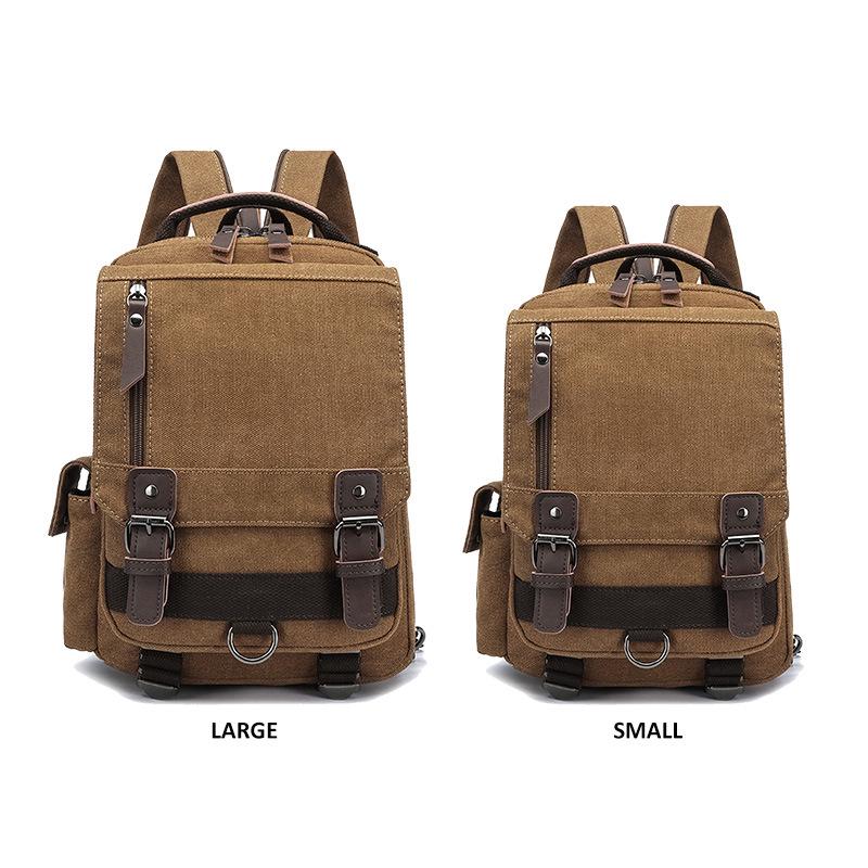 Korean Style Unisex Backpack – Casual, Business, Travel Laptop Canvas Bag