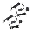 LED Spot Lights Easy Installation Dimmable Professional Indoor Spotlights USB 5V 2 Sets Compact for Jewelry Cases for Cabinets