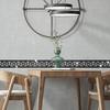 15x6cm Acrylic Mirror Sticker Adhesive Acrylic Material Mirror Wall Art Mirror Finish Self-Adhesive Mirror Wall Stickers