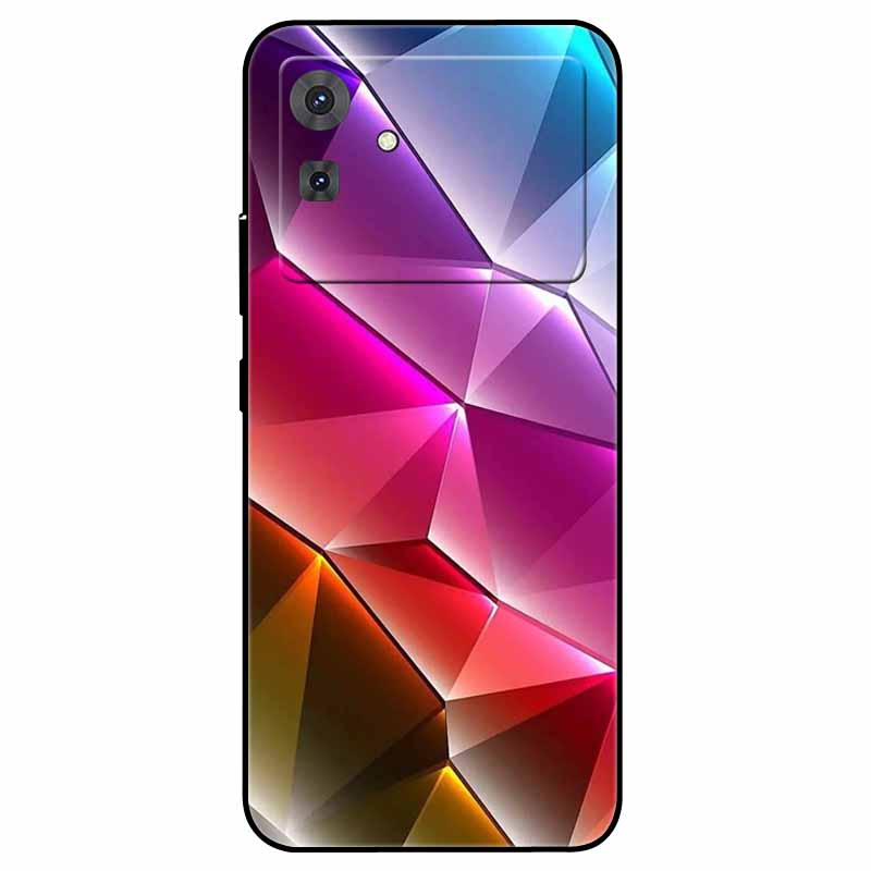 For Cubot Note 21 Case Flower Marble Silicon TPU Soft Phone Bag Cover for CUBOT Note 21 2023 COOL Printing Fundas for Note21