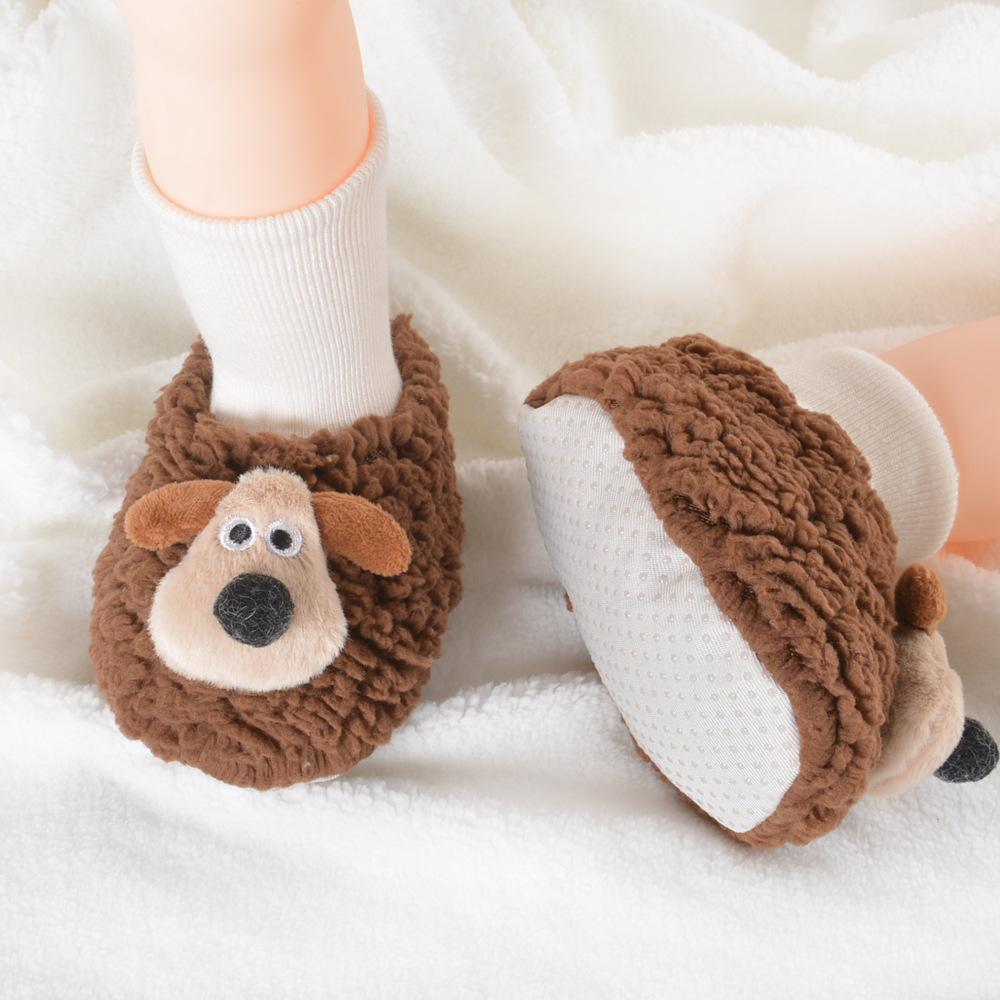 Autumn/Winter Non-Slip High-Top Baby Shoes & Socks for Boys and Girls - Newborn First Birthday Warm Footwear