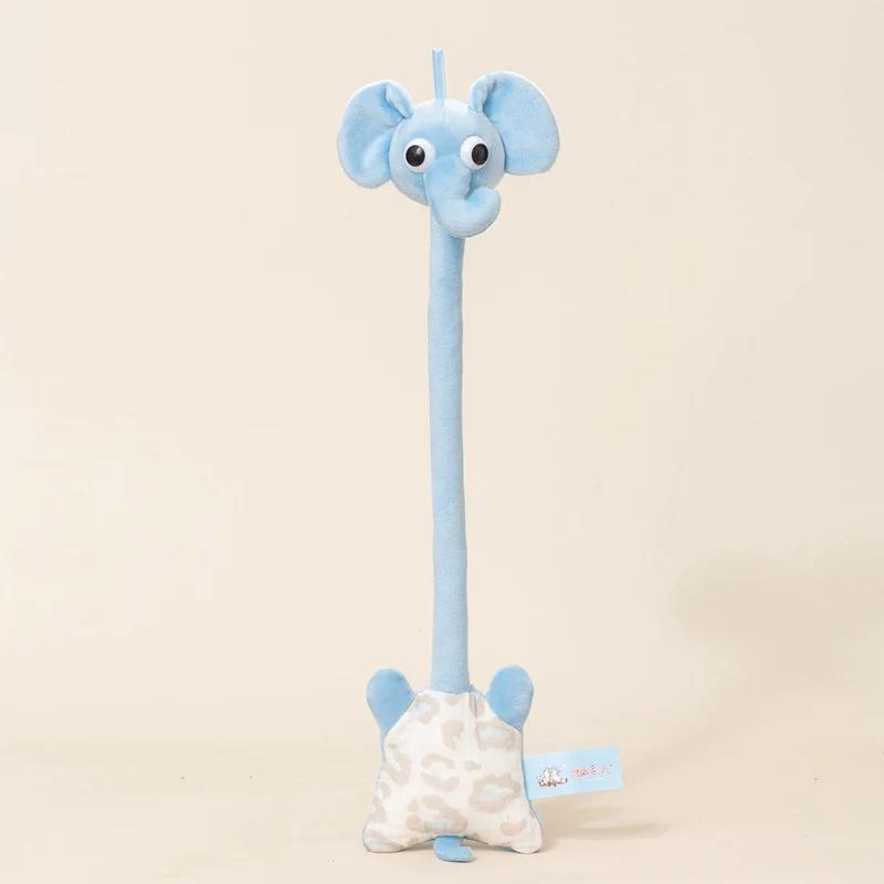Creative Bendable Long Neck Animal Plush Toy Cute Stuffed Animal Bear Ostrich Dog Mouse Elephant Plushie For Birthday Gifts