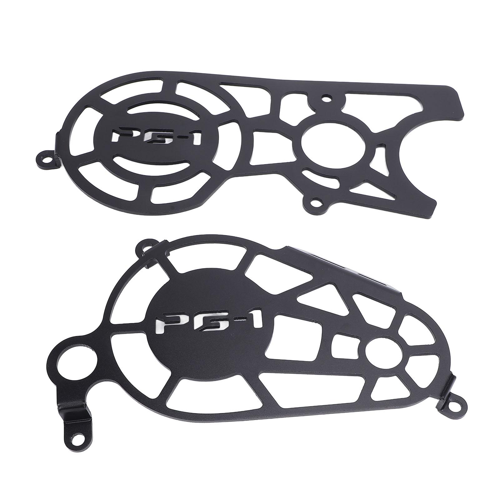 

18 шт. Крышка статора двигателя мотоцикла Черный сплав алюминия Прочная крышка картера статора двигателя