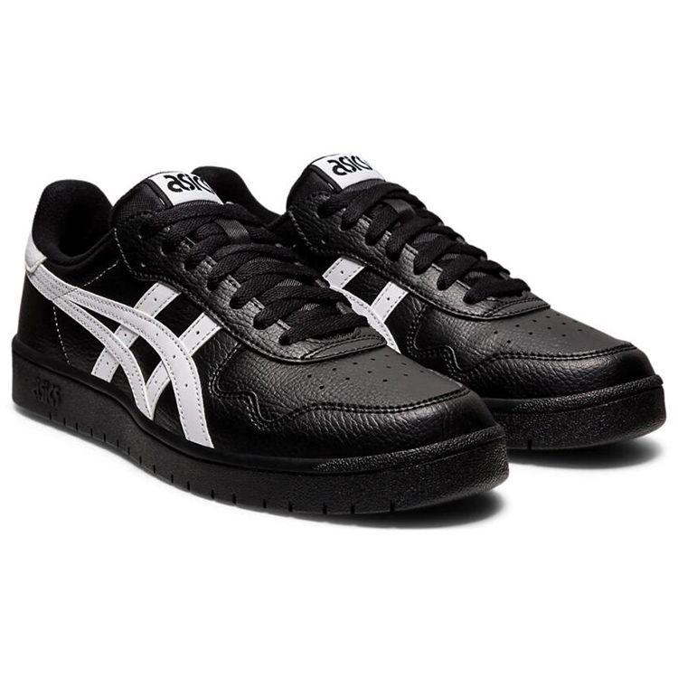 ASICS JAPAN S Black White Durable Rubber Outsole Lifestyle Trainers 1203A033-001