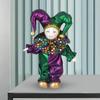 7 Inch Ceramic Figurines, Bendable Arms And Legs, Hand Painted, Stand Up for Desktop,