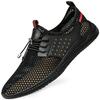 Summer Men Outdoor Running Antiskid Sandals Mesh Breathable Casual Shoes Anti Slip Designer Shoes Fashion Quality Hiking Shoe