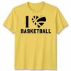 I Love Basketball Sports Fan Tee Unisex Unisex Graphic Unisex TShirt