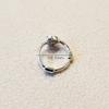 Silver 925 Heart Mini One-Touch Ring Earrings