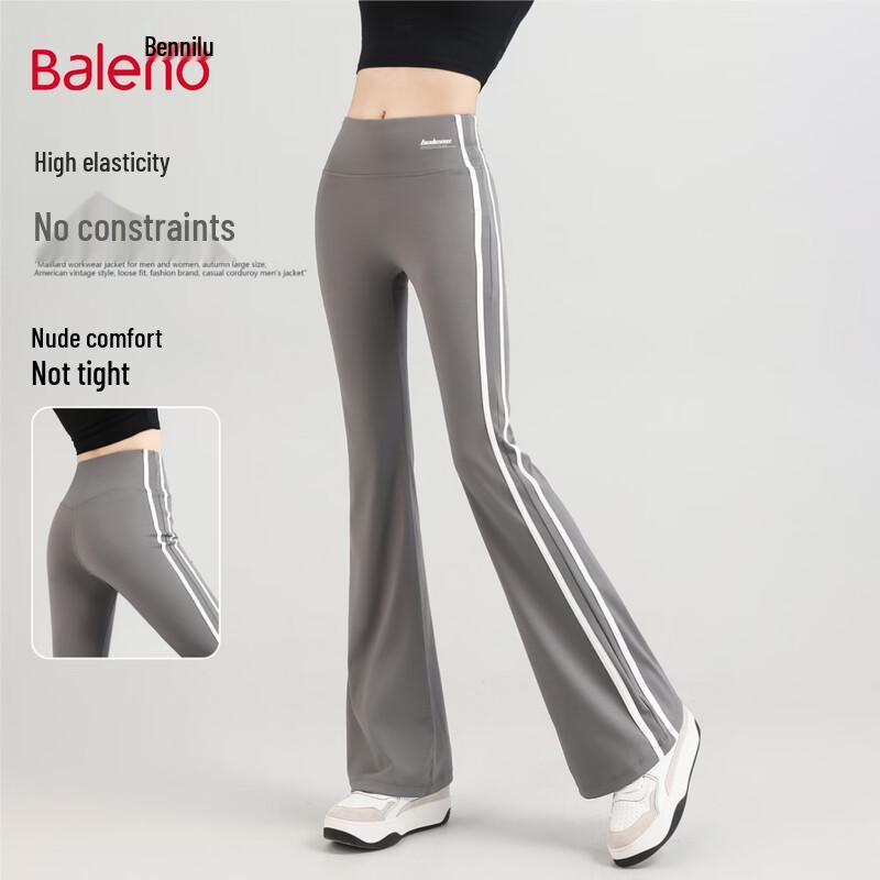 Baleno Women s High-Waist Flare Fitness & Yoga Pants S