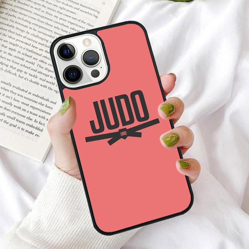 Japanese Martial Arts Judo Phone Case Cover for iPhone 17 Air 16 16e 12 11 13 14 15 Pro Max for Apple Plus Coque