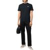 STONE ISLAND FW22 Solid Color Label Crew Neck Short Sleeve T-Shirt Men Tops Navy-Blue 771523742-V0020