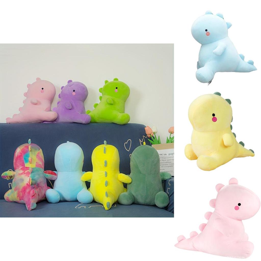 Adorable Dinosaur Plush Toy Cozy Stuffed Animal Pillow Perfect For Girls Birthday Gift