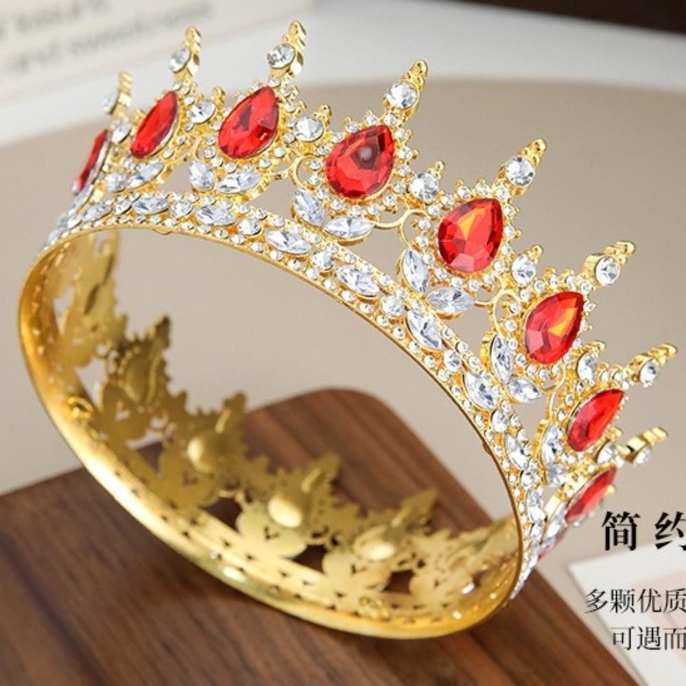 Strass Brautkronen Kuchen Dekorationen Königin Prinzessin Tiara Haar Accessoires