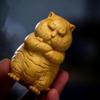 Creative Cliff Cypress Tiger Decoration Wood Carving Pendant Modern Simplicity Household Decoration Men Play Hand Handle Crafts