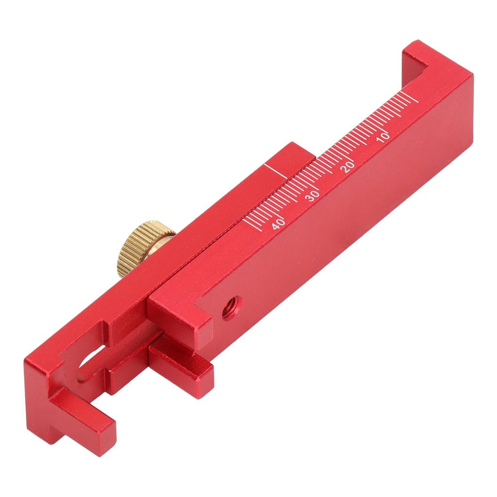 Depth Measuring Ruler Saw Gaps Gauge Aluminium Alloy 5?40mm Tool for Cutting Slotting T2