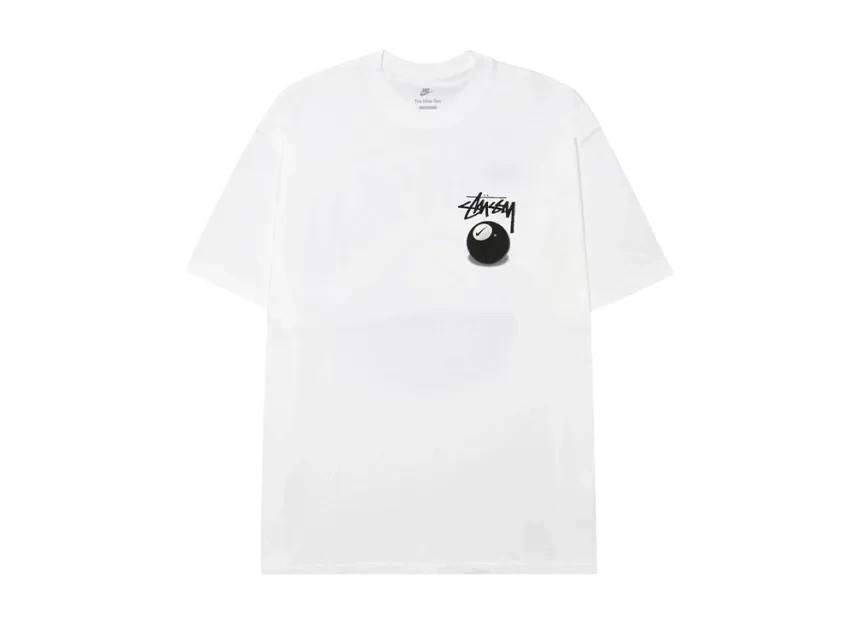 Stussy Nike SS 8 Ball T-Shirt White