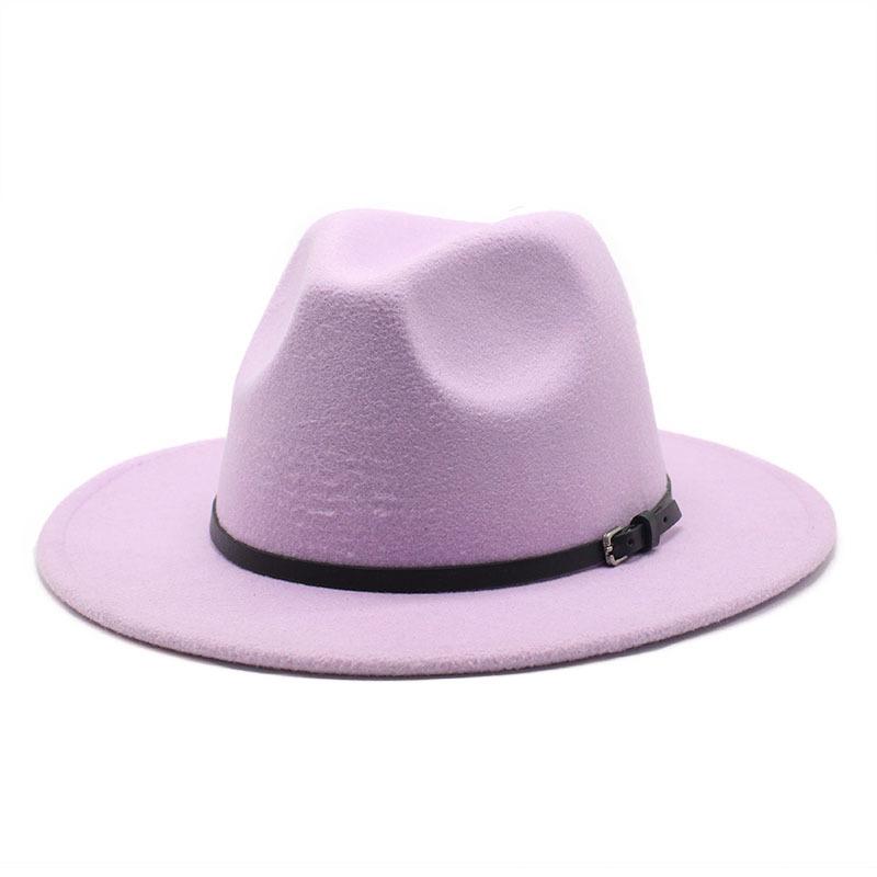 Hat Ladies Jazz Hat Seasonal British Retro Top Hat Ladies Trendy Ladies Woolen Gentleman Hat