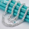 925 Sterling Silver 50cm Necklace Fashion Wedding Jewelry
