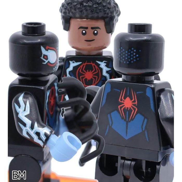 LEGO Minifigure Spider-Man: Across the Spider-Verse Miles Morales/Spider-Man [71050-1]