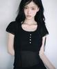 Leijeumiya One Sheer Blouse [Black]