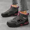 2024 Unisex High-Top Hiking Shoes - Large Size, Autumn/Winter for Men & Women