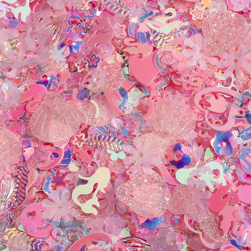 10G Glitter Sequin 1-16mm Pvc Flat Loose Sequins Women DIY Accessory Sewing Wedding Crafts Garment Decoration