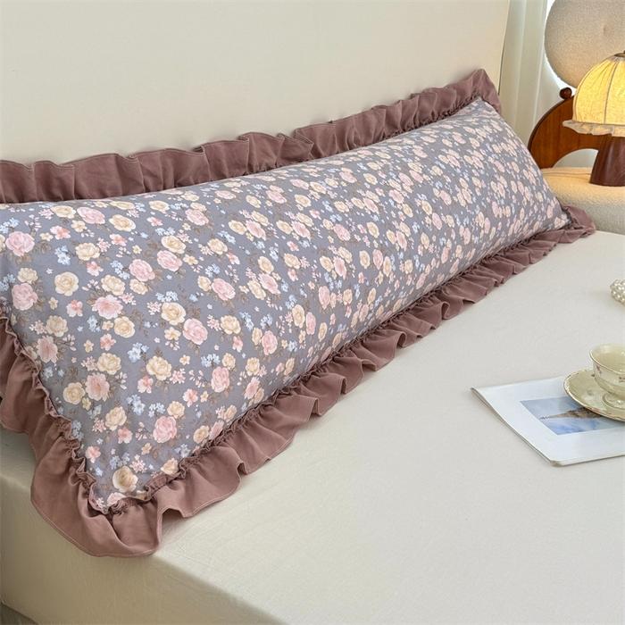 Nordic style double long pillowcase 1.5m couple double long pillowcase 1.8 pillow core inner cushion cover 1.2 pillowcase