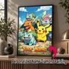 Personalized Bulbasaur Charmander Squirtle Diamond Art Custom Name 5D Diamond Painting Full Drill DIY Craft