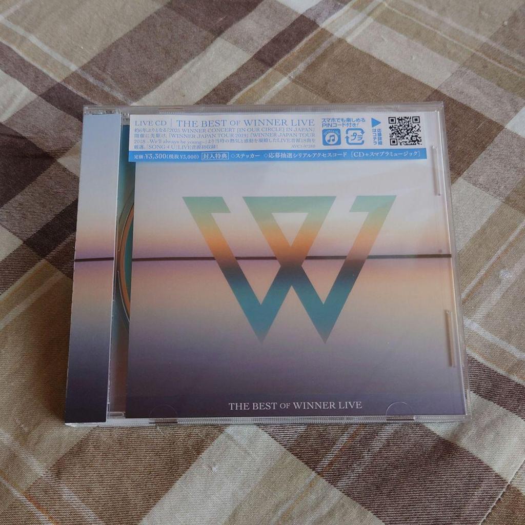 [USED] WINNER LIVE CD (with socks) (with silver tape)
