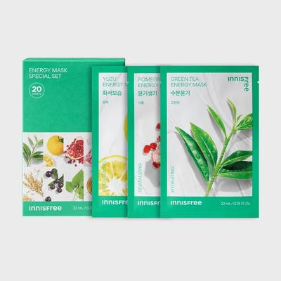 [20 Sheets] Energy Mask Special Set