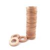 50PCS 7×15mm Diesel Common Rail Injector Nozzle Copper Sealing Washer EURO-III Shim Gasket for Bosch