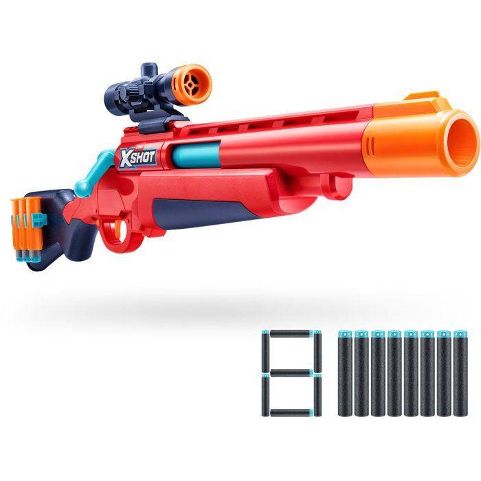 Pfeil und Bogen - ZURU XSHOT - Excel Bolzen-Action Blaster - 8 Pfeile - Ab 8 Jahren