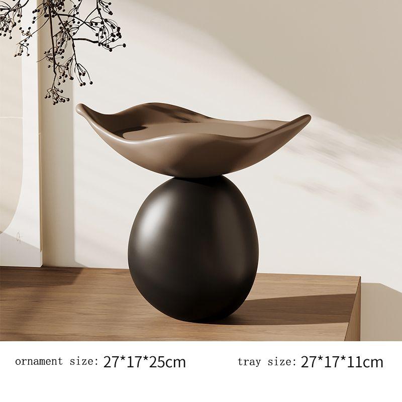 

Creative Resin Desktop Decoration Home Livingroom Table Key Storage Tray Accessories Office Hotel Club Fruit Plate Ornaments Art