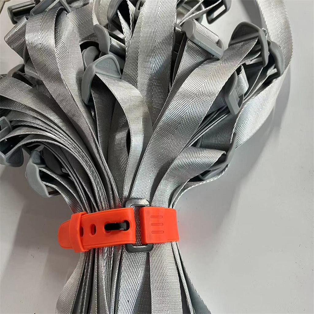 Travel Tied Belt Rubber Cargo Tie Down Luggage Belt Strap Camping Hiking Cargo Storage Belt Buckle