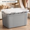 Extra Large Plastic Storage Box with Wheels for Toys, Snacks, Clothes - Thickened Container for Living Room & Bedroom